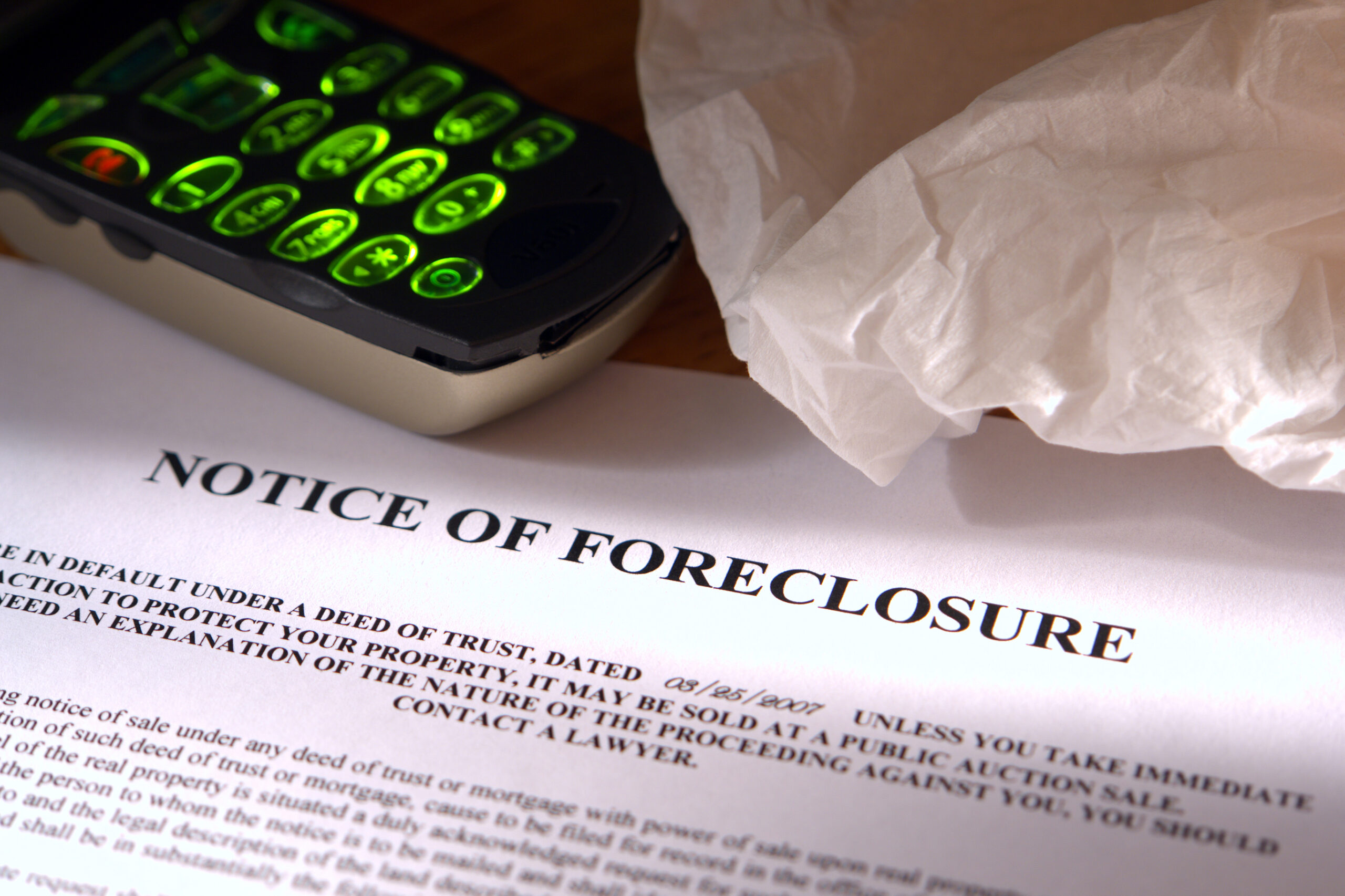 How Long Can You Stay After a Foreclosure Notice? - Cozmyk Law